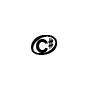 Symbol Offener Notenkopf, C mit Kreuz