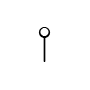 Symbol Xylophon weicher Schlägel aufwärts