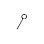 Symbol Xylophon weicher Schlägel links