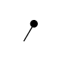 Symbol Xylophon harter Schlägel links