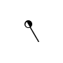 Symbol Xylophon mittlerer Schlägel rechts