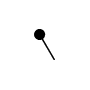 Symbol Xylophon harter Schlägel rechts
